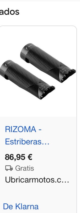 Estriberas Rizoma Regulables Monster 937