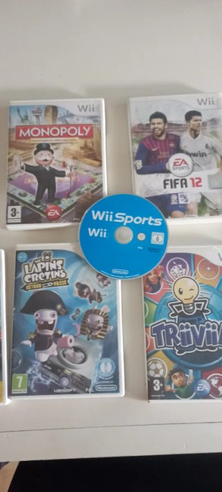 Consola Nintendo Wii Blanca + Juegos + Mando