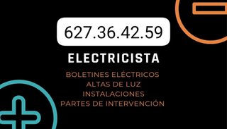 Electricista: Boletines, Instalaciones,Alta de luz