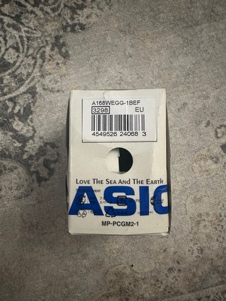 Reloj Casio A168WEGG-1BEF Negro/Plata