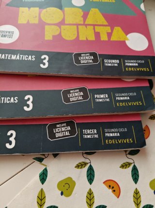 Matemáticas 3, Segundo Ciclo, Primaria, Edelviv...