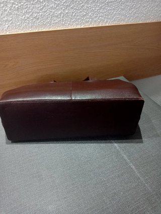 Bolso de piel Antoni marrón