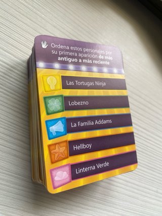 Juego de mesa Ranking! Cultura friki