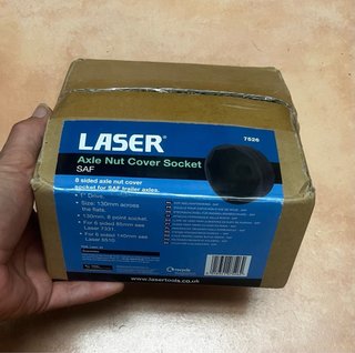 Vaso 130mm 8C para la tapa de tuerca del eje-SAF