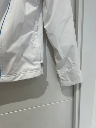 Chubasquero Nike Vintage Talla M Blanco/Azul