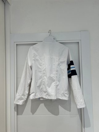 Chubasquero Nike Vintage Talla M Blanco/Azul