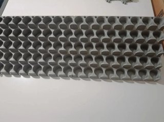2 Estanterías / rack para 40 pinturas vallejo Gris