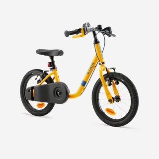 Bicicleta 14 pulgadas niños 3-5 Años 2 en 1 Discover 500