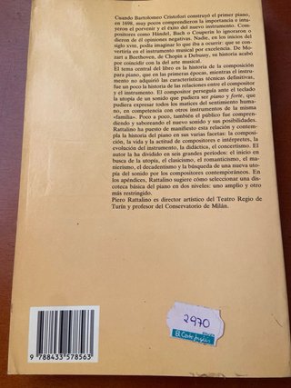 Historia del piano el instrumento, la música y ...