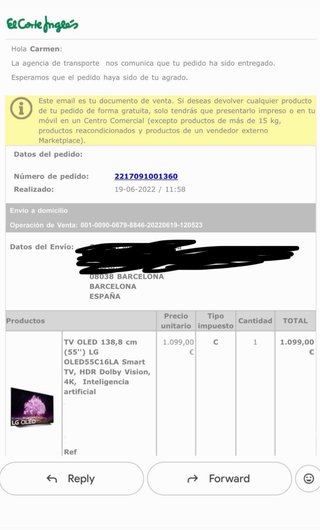 TV LG OLED 55” + Barra Sonido Sony HT-X8500