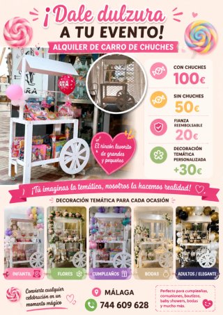 Diversos kioscos para Eventos
