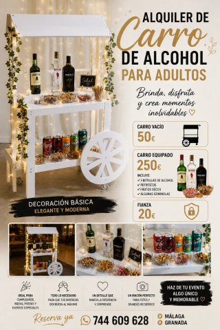 Diversos kioscos para Eventos