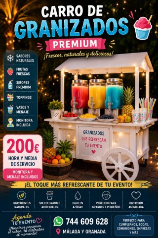 Diversos kioscos para Eventos