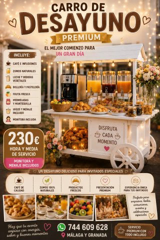 Diversos kioscos para Eventos