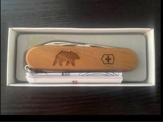 Coltellino Victorinox Spartan Wood Legno Noce