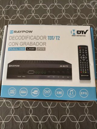 Lote TV Samsung, decodificador y Chromecast