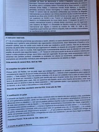 Apuntes Historia de España en gallego para la PAU