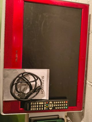 Televisor Suntech 24 Rojo