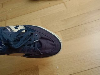 Zapatos Lois Azul y Blanco