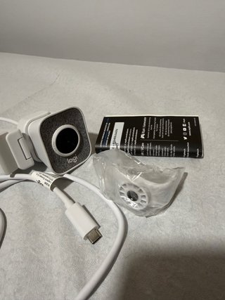 Logitech StreamCam Webcam Gris y Blanca