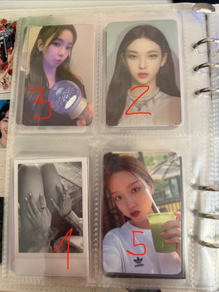 Photocards Kpop SKZ, Aespa, Itzy, Loona
