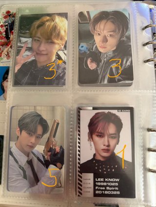 Photocards Kpop SKZ, Aespa, Itzy, Loona