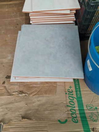 Restos de azulejos
