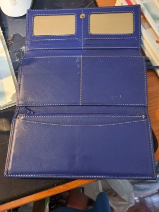 Monedero Billetera YANCCI Azul