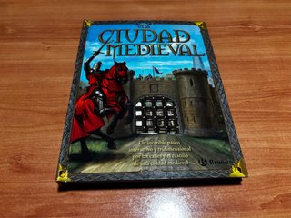 Una ciudad medieval. libro interactivo 3D infantil