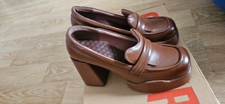 Botines de plataforma verde mujer