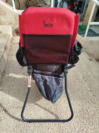 Mochila Porta Bebé Trekking Homcom