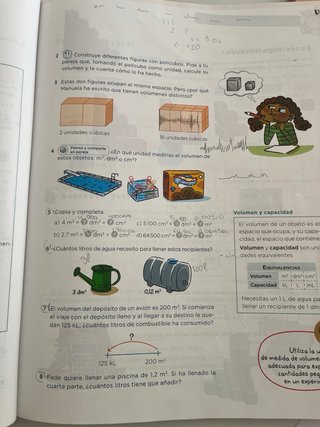 Libro Matemáticas Anaya 6 primaria.