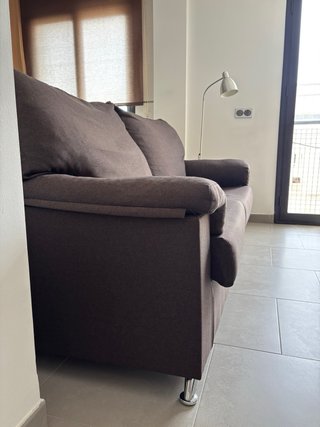 Sofá Matis Conforama Marrón Tela