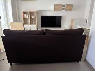 Sofá Matis Conforama Marrón Tela