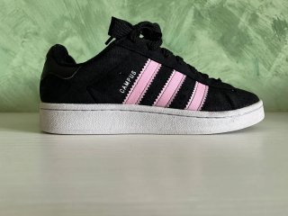 Zapatillas Adidas Campus Negras y Rosas