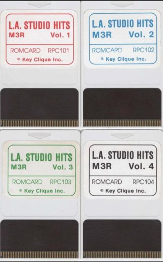 Tarjeta ROM RPC102 para sintetizador Korg M3R