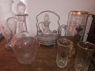 Artículos antiguos vintage cristal