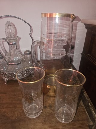 Artículos antiguos vintage cristal