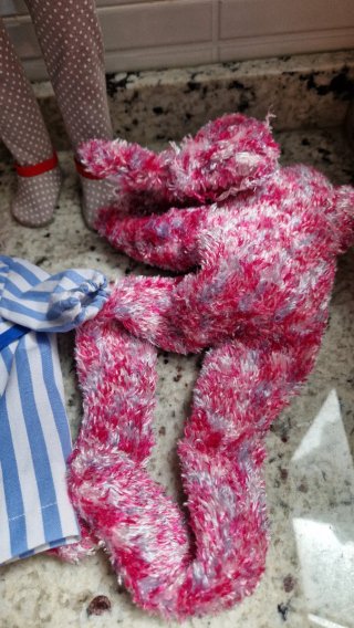 Nancy pelirroja pijama dragón y almohada + ropita