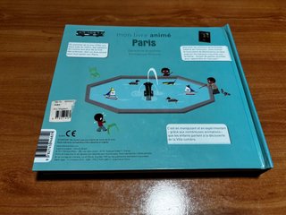 Paris mon livre animé Paris libro animado infantil