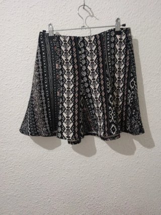 Minifalda estampada