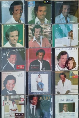 Julio Iglesias - Colección de 15 CDs