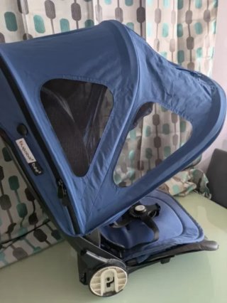 capota/colchoneta bugaboo bee5 Azul sky blue