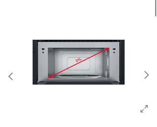 Forno microonde incasso Whirlpool 31L