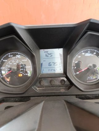 Kymco Super Dink 125i Roja 2019 - 6700 km