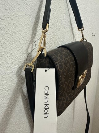 Bolso Calvin Klein Marrón y Negro