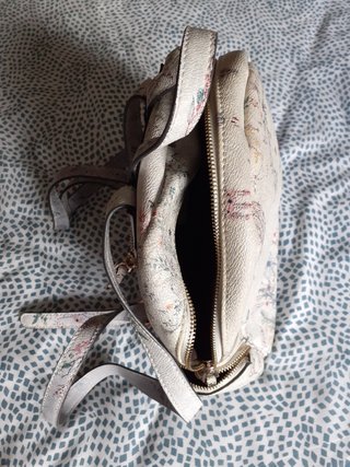 Bolso mochila estampado floral ajustable