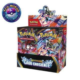 Pokemon Caja Booster 36 Sobres Caos Creciente