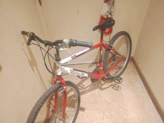 Bicicleta de Montaña TOPBIKE Roja y Blanca