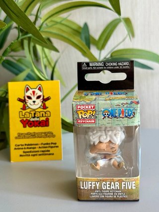 Portachiavi One Piece Pocket POP! Luffy Gear Five